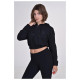 Target Γυναικεία ζακέτα Loose Cropped Jacket French Terry "Icon"
